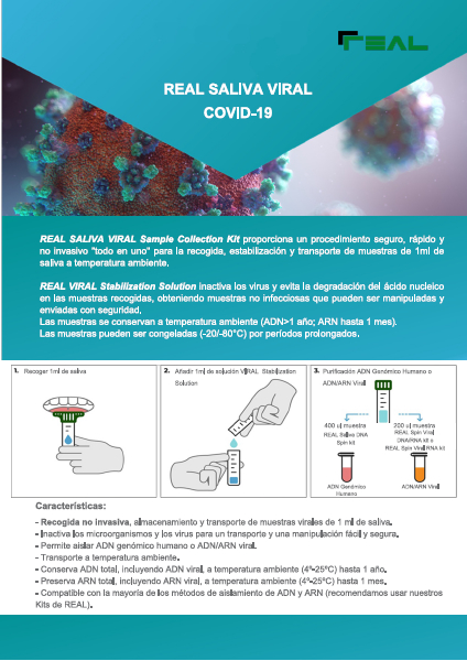 REAL SALIVA VIRAL