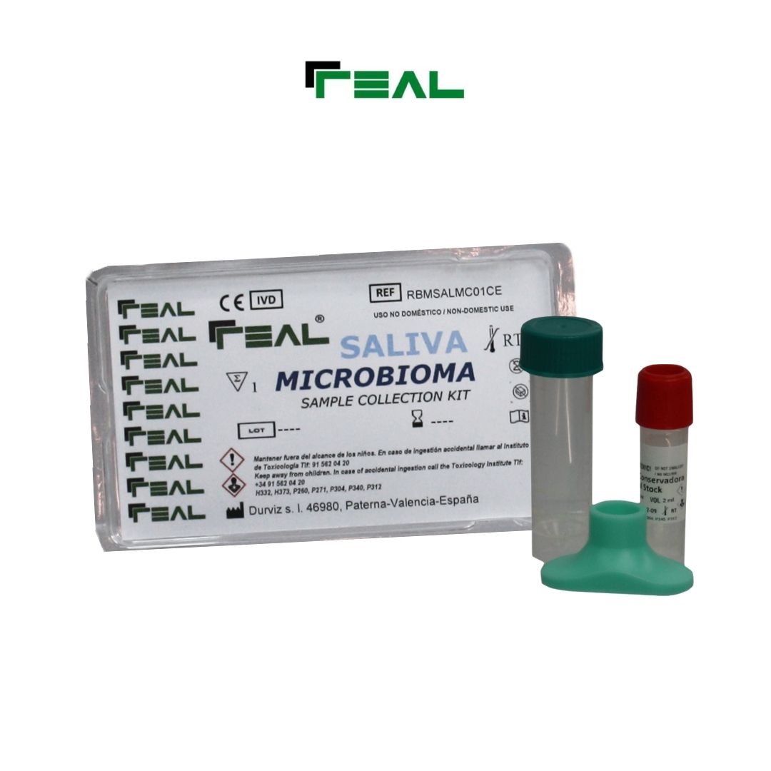 Kit real saliva microbioma
